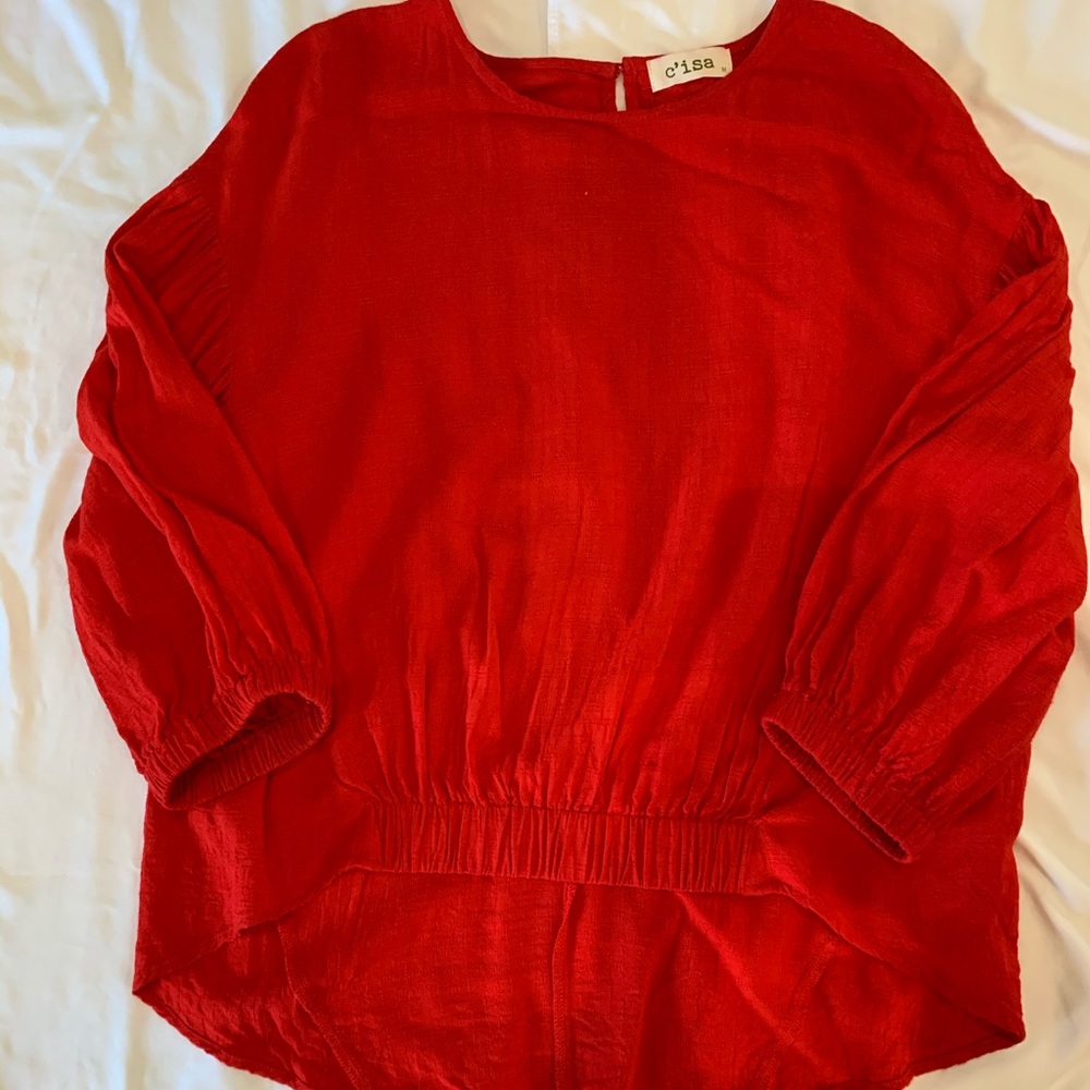 Red C’isa blouse